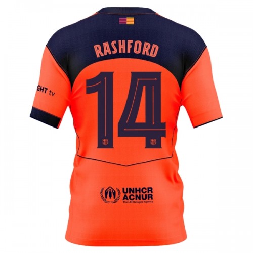 Camisola do FC Barcelona Rashford 14 Equipamento Terceiro 2025-26 Camisola do FC Barcelona Rashford 14 Equipamento Terceiro 2025-26